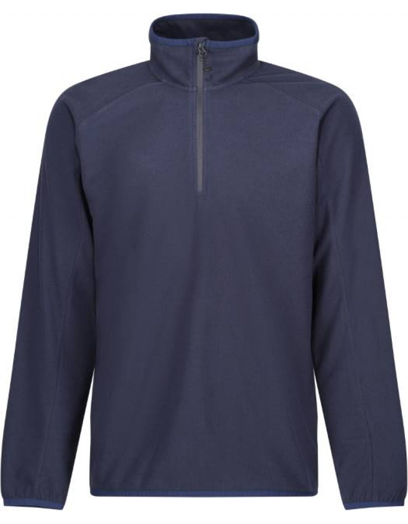 Fleece structurat cu 1/4 fermoar„Navigate”